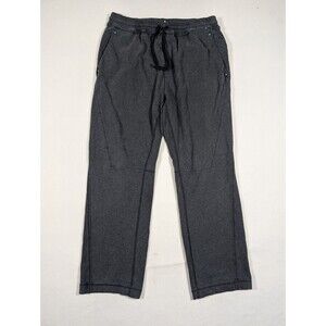 Lululemon Gray Sweatpants Men’s Size XL Drawstring Athleisure Activewear Gym